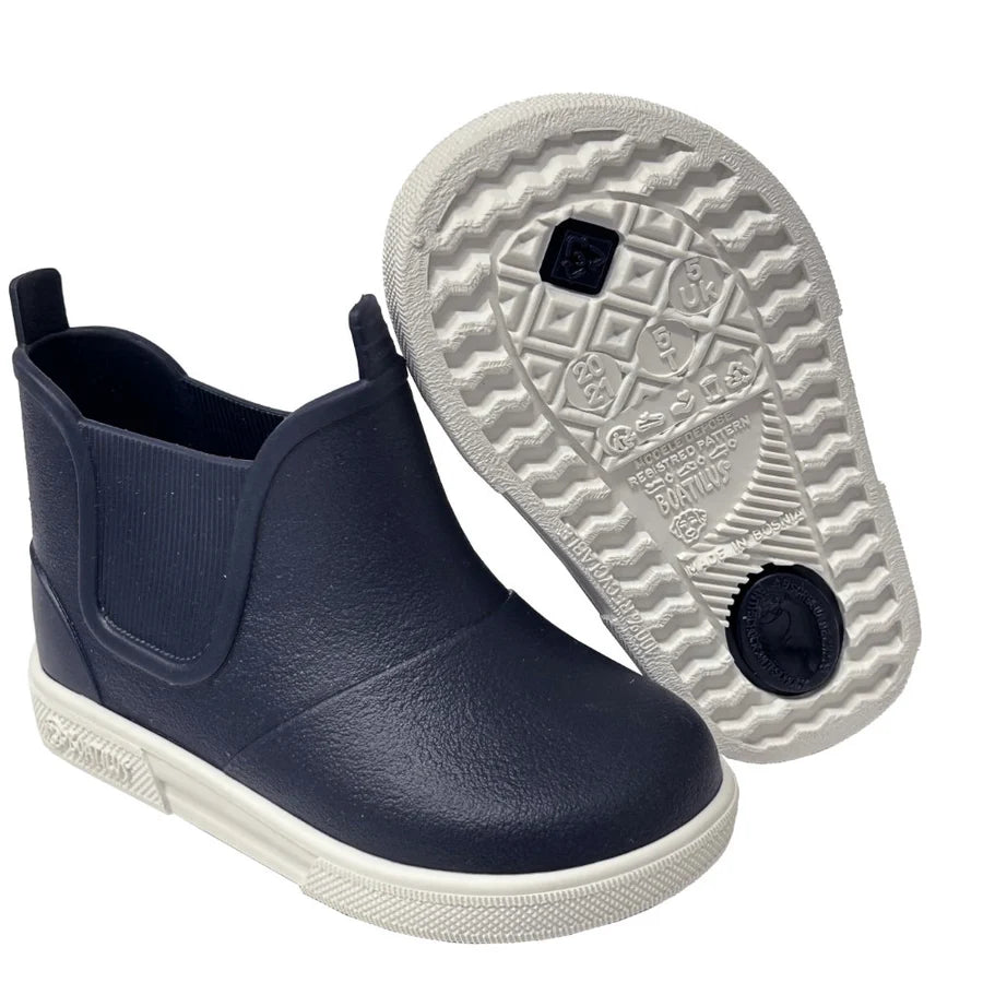 Boatilus - Botas de agua Baby Beatly Navy/White
