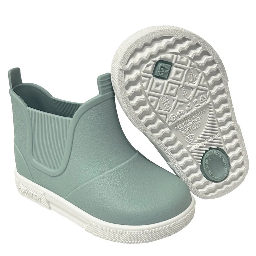 Boatilus - Galochas Baby Beatly Pastel Green/White