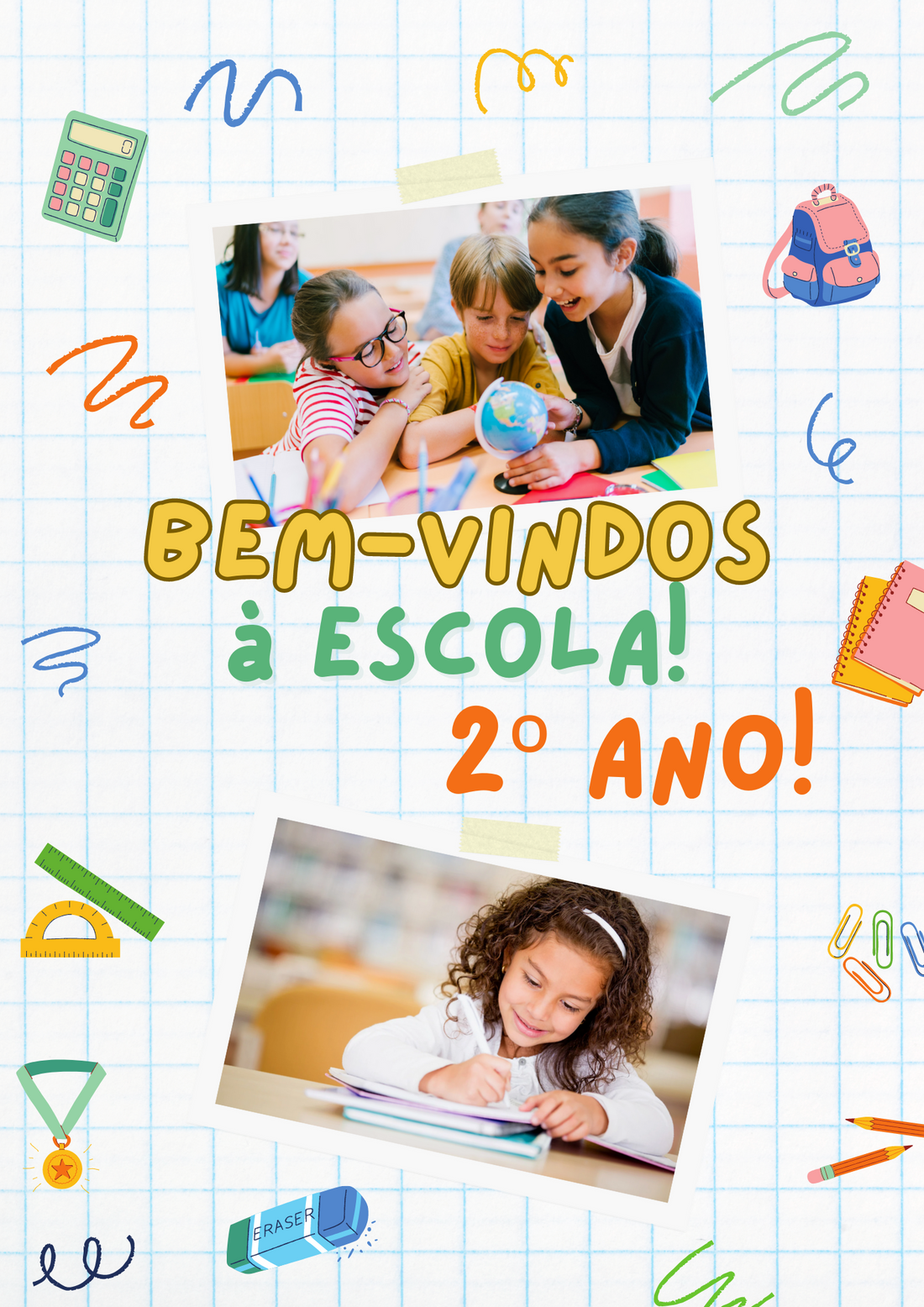 Bem-vindos à pré-escola! Lista de material! (1º, 2º, 3º, 4º Ano!)