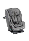 Cadeira auto EveryStage R129 em cinza claro, vista frontal.