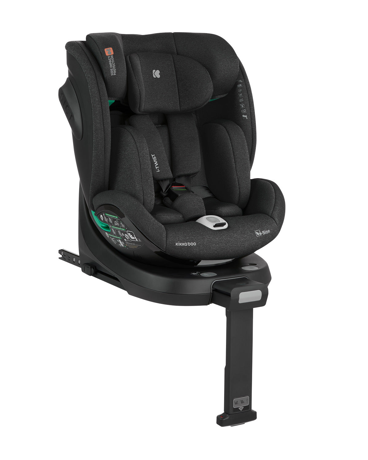 Cadeira Auto multigrupos Kikkaboo i-Twist   | 40cm - 150cm