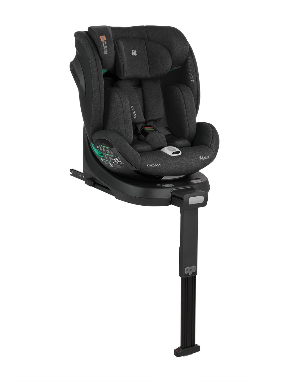 Cadeira Auto multigrupos Kikkaboo i-Twist   | 40cm - 150cm