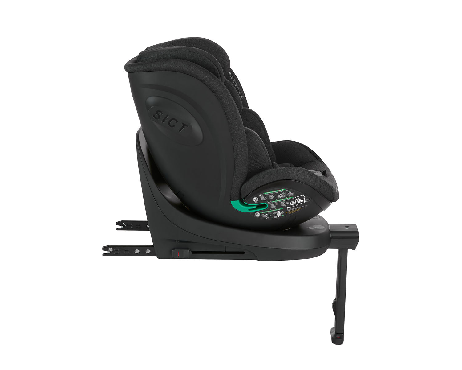 Cadeira Auto multigrupos Kikkaboo i-Twist   | 40cm - 150cm