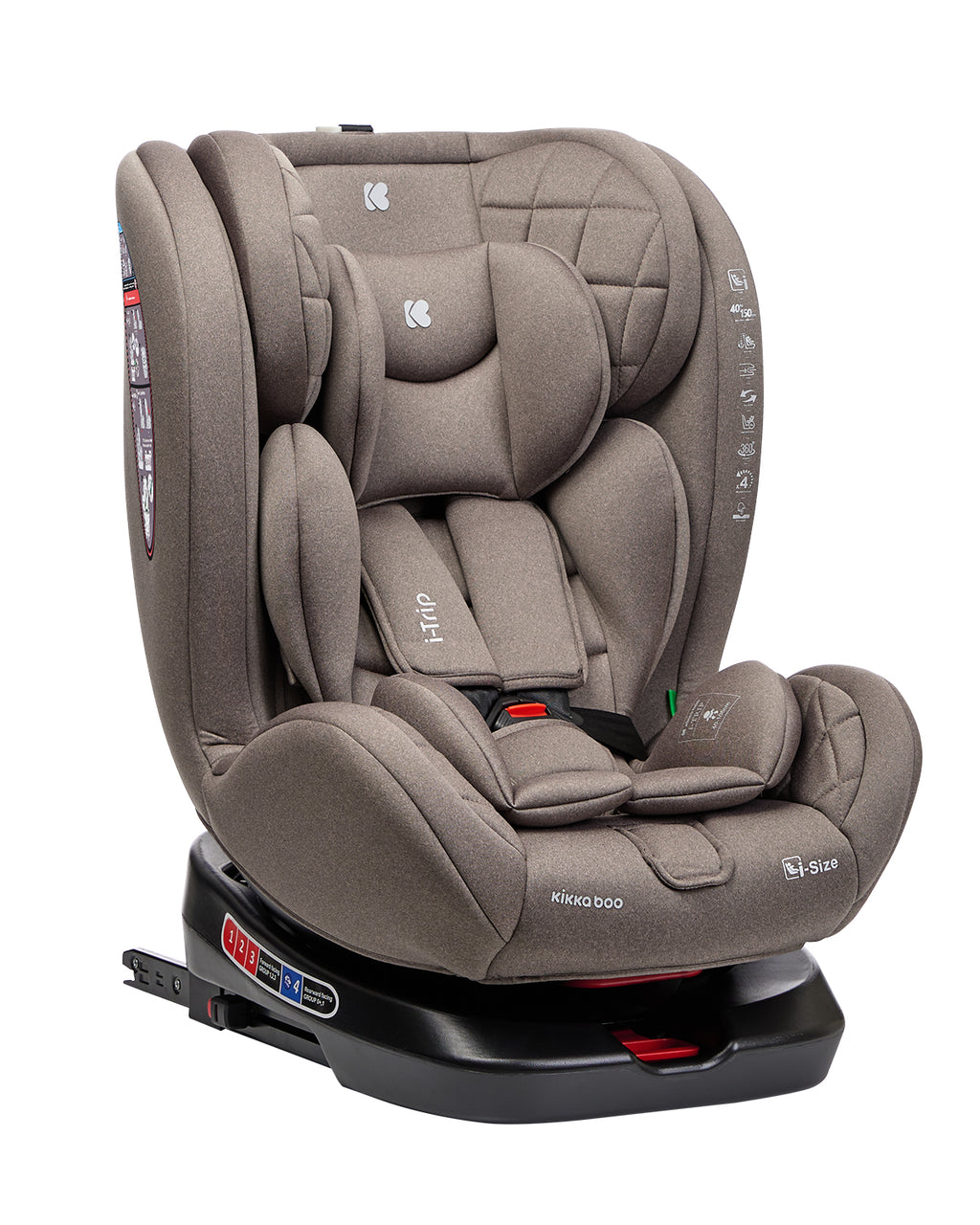 Cadeira Auto multigrupos Kikkaboo  i-Trip  40-150