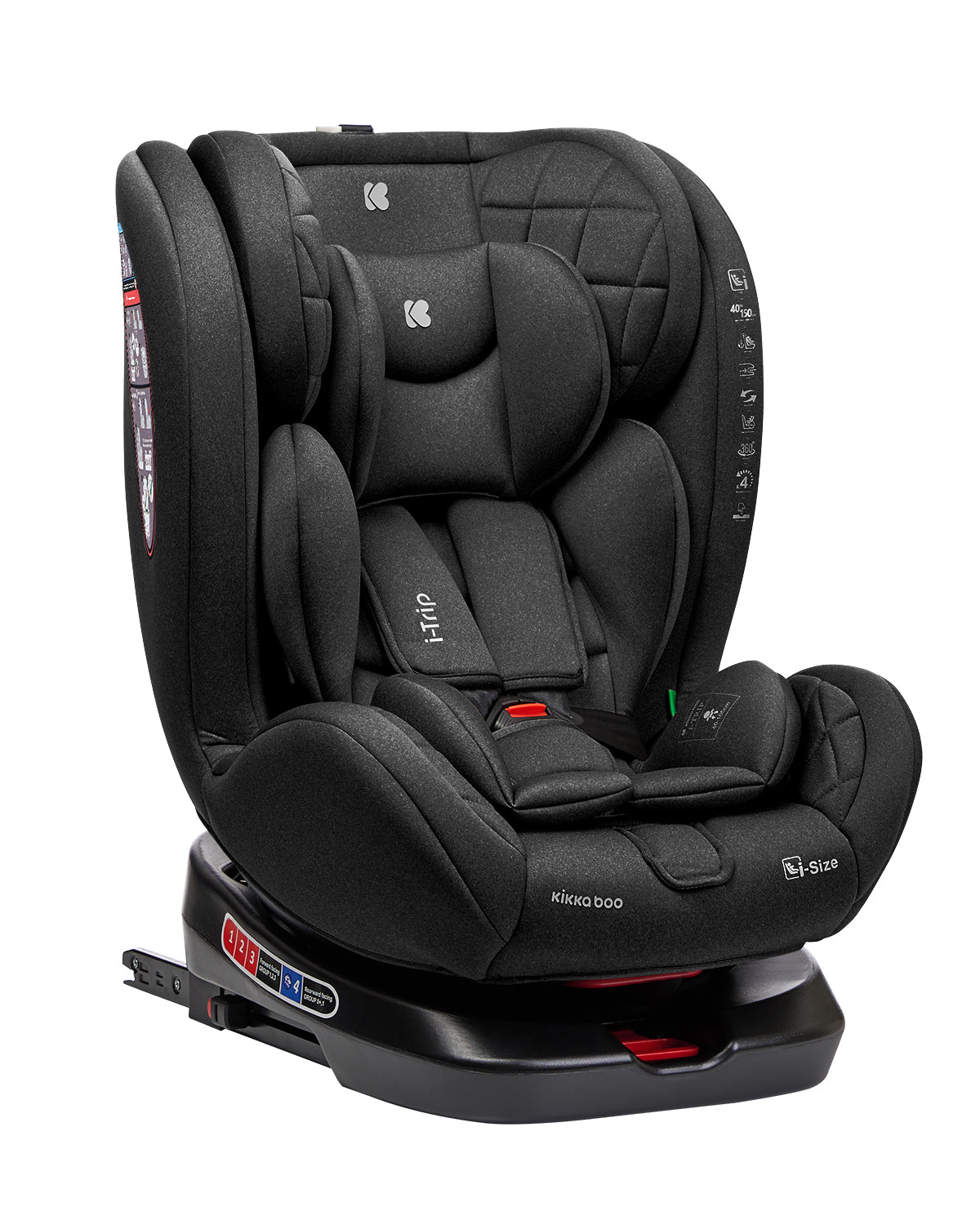 Cadeira Auto multigrupos Kikkaboo  i-Trip  40-150
