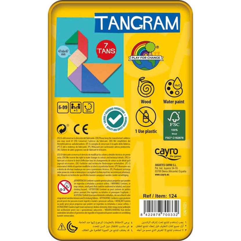 Cayro Tangram - Caixa de Metal