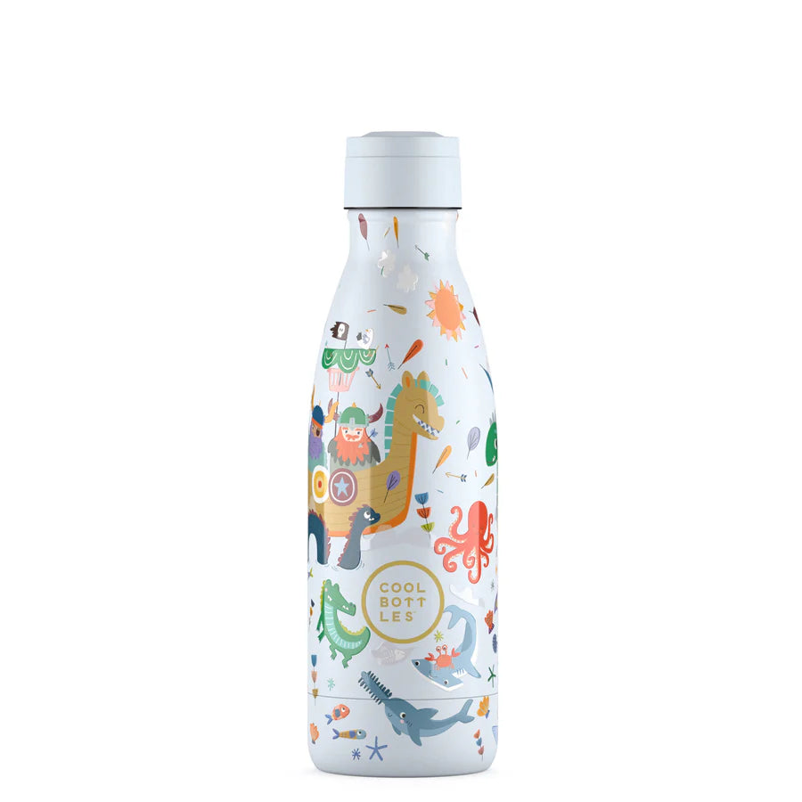 Cool Bottles Thermal Bottle - Brave Vikings 350ml