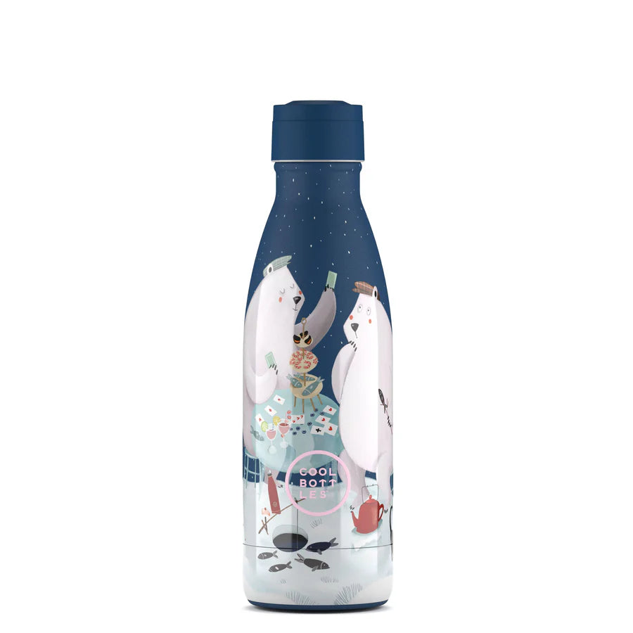 Garrafa Térmica Cool Bottles - Polar Bears 350ml