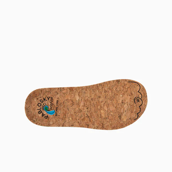 Pablosky Barefoot Sapatilha Lona Lavada Beige