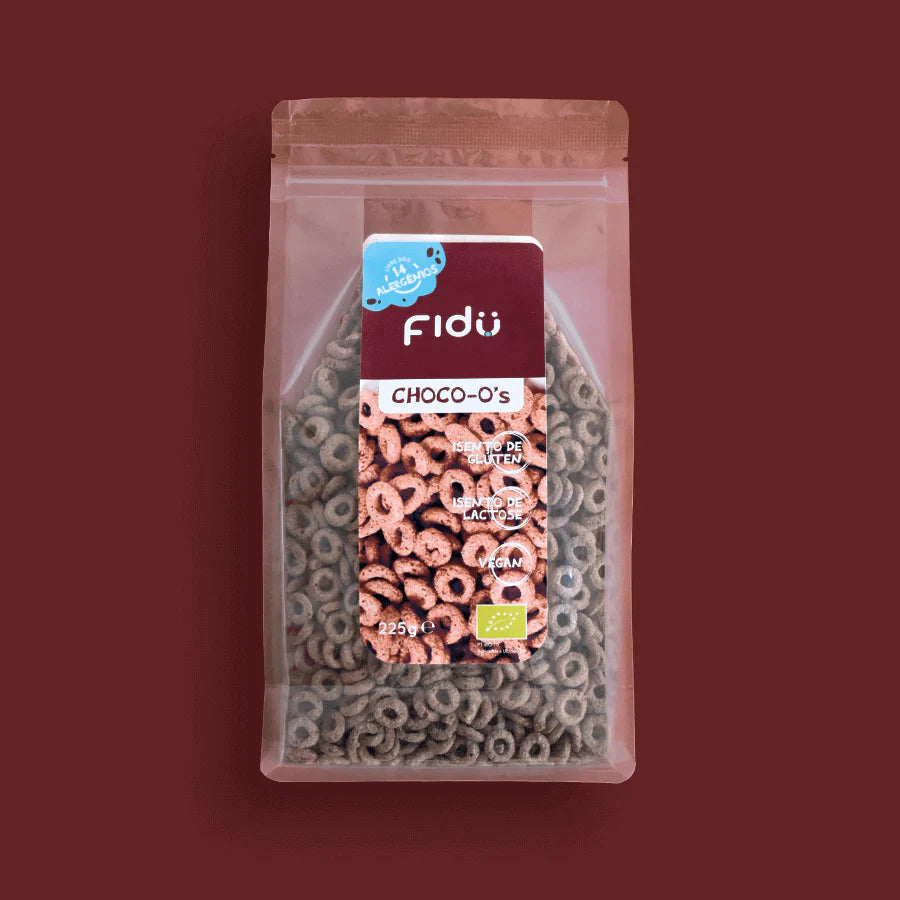 Fidu Choco-O's cereais BIO s/ gluten 225gr