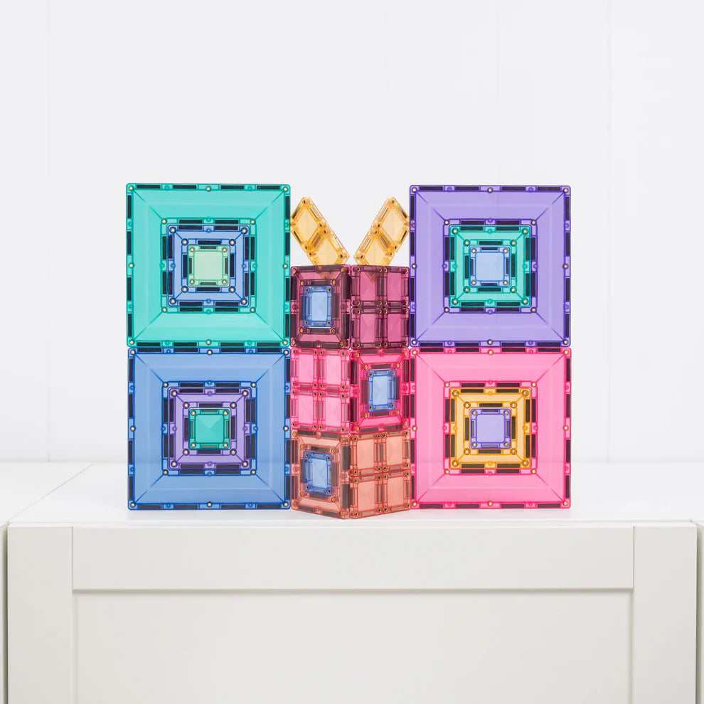 Connetix Jogo blocos Magnético Pastel Portal Pack 48 peças