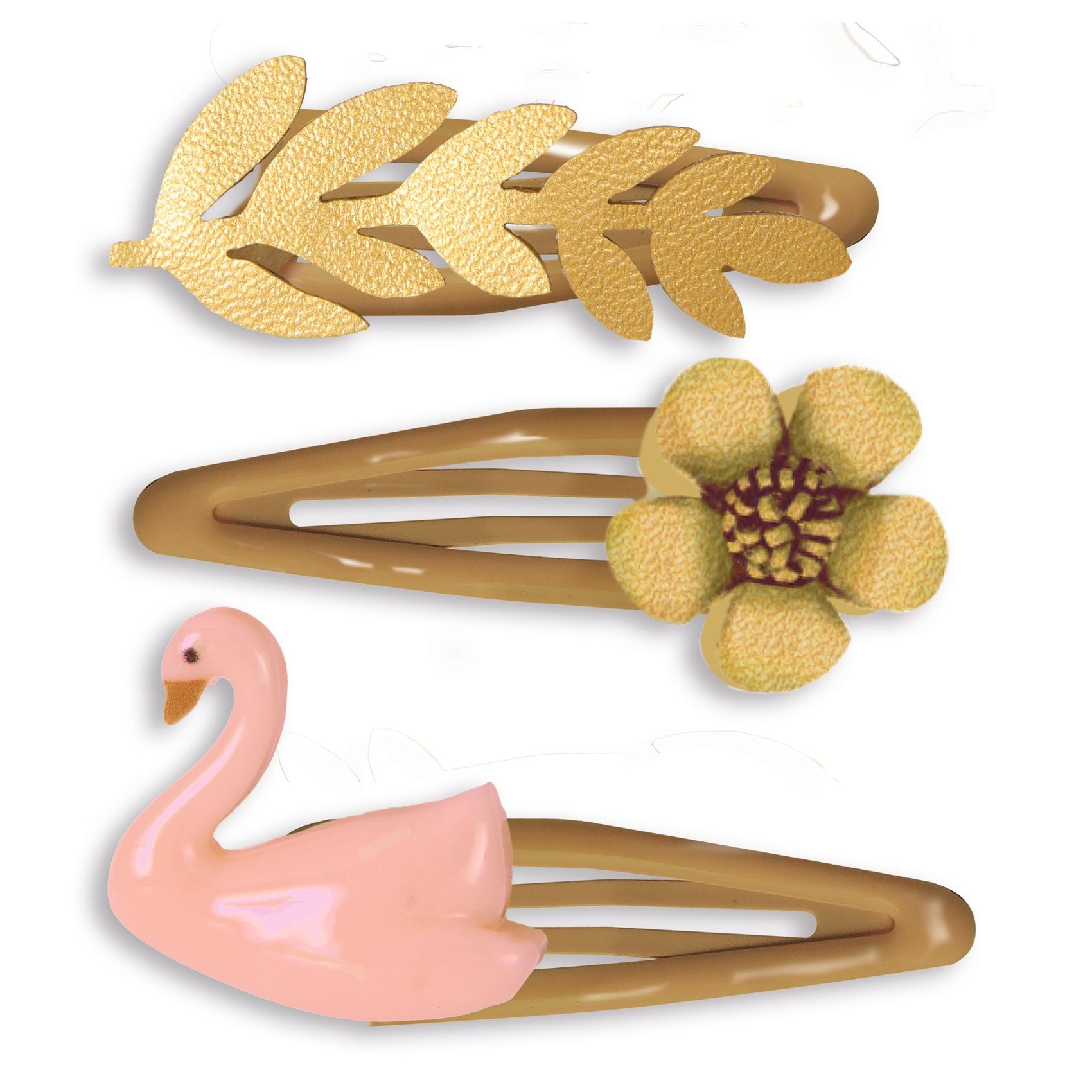Djeco Conjunto 3 ganchos de cabelo carmen