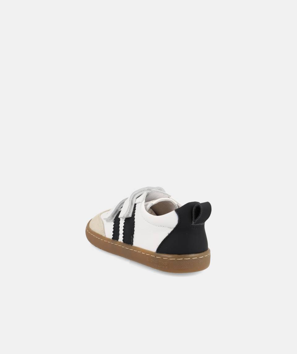 Blanditos by Crio's - Sapatilhas Delfin (Branco/Preto)