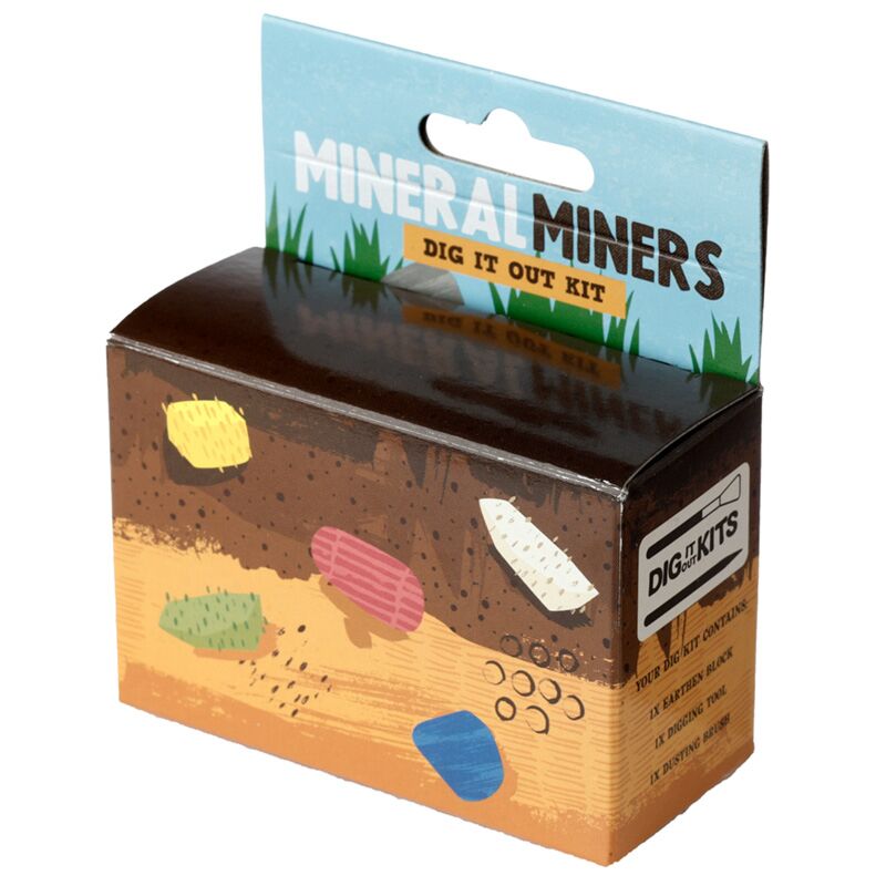 Puckator - Rochas, Minerais e Gemas Dig-A-Saurs Kit de escavação