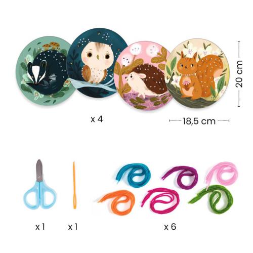 Djeco Activity Box - Introduction to Embroidery