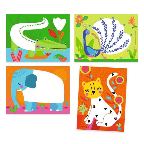 Djeco Coloring Book Box - It's all about dots