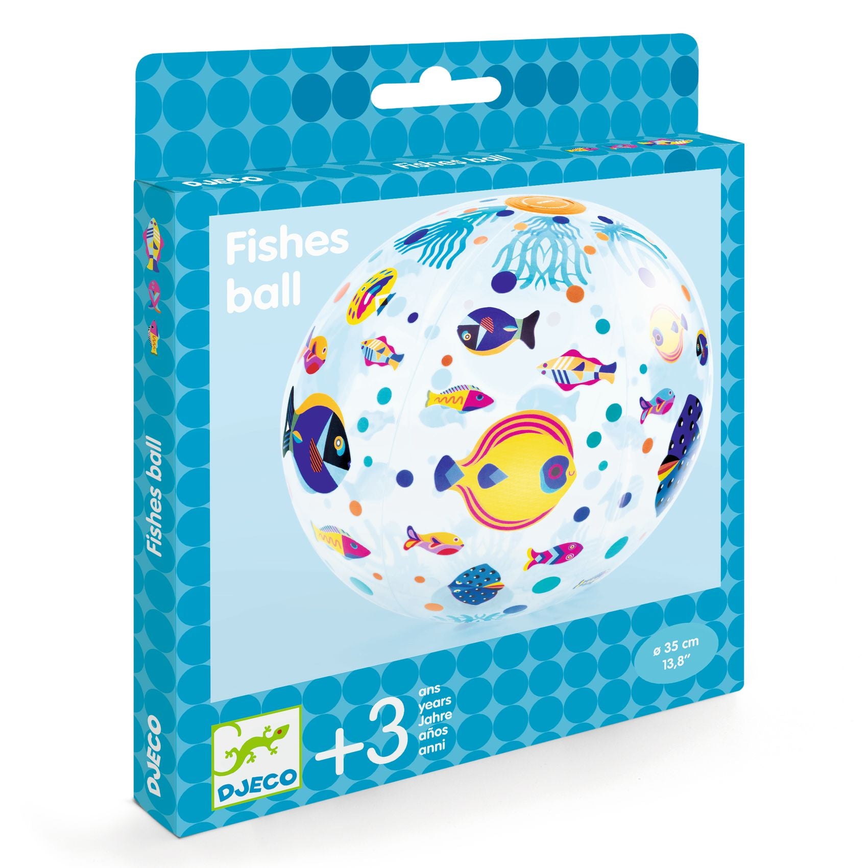Djeco Fishes ball bola insuflavel c peixes 35cm
