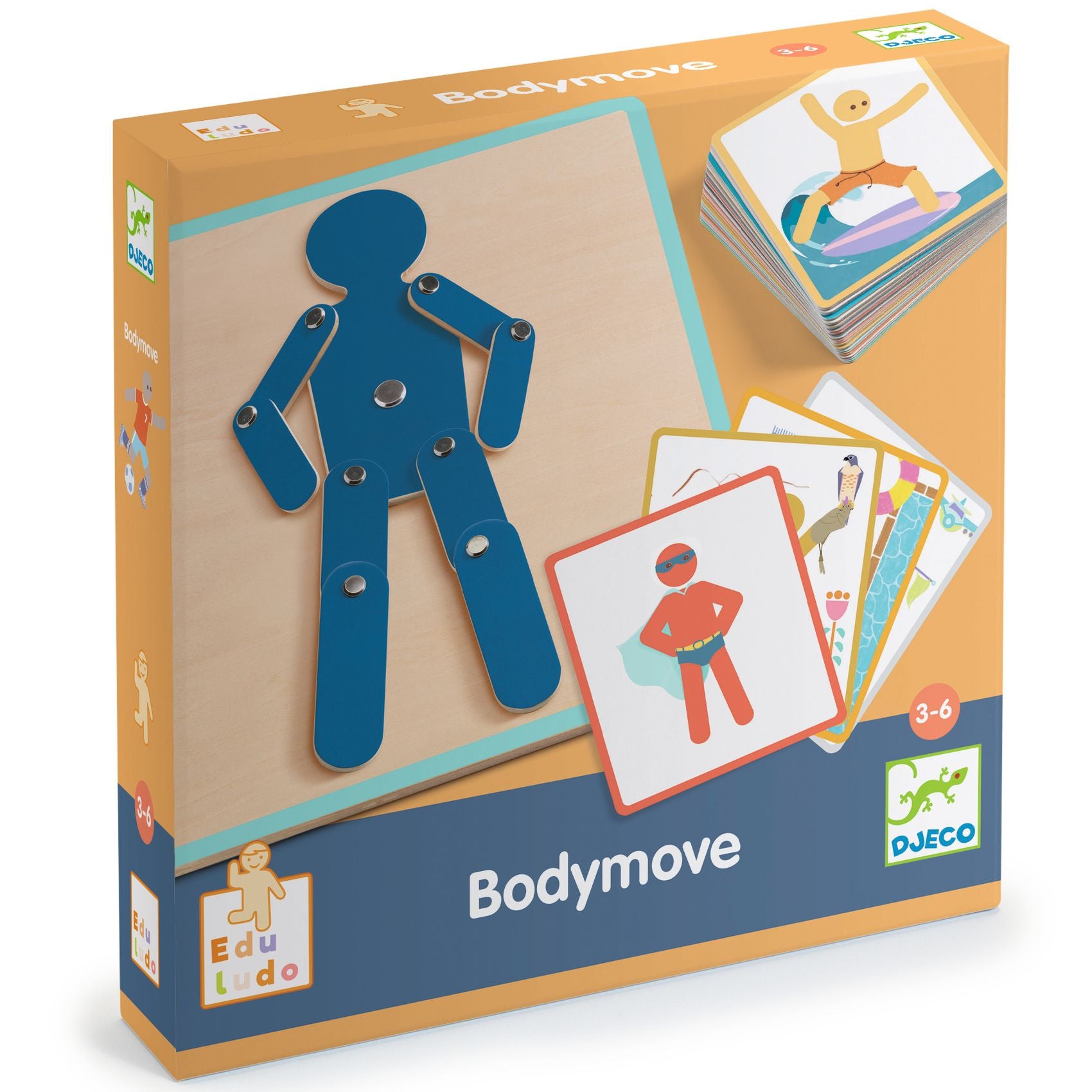 Djeco Bodymove jogo corporal