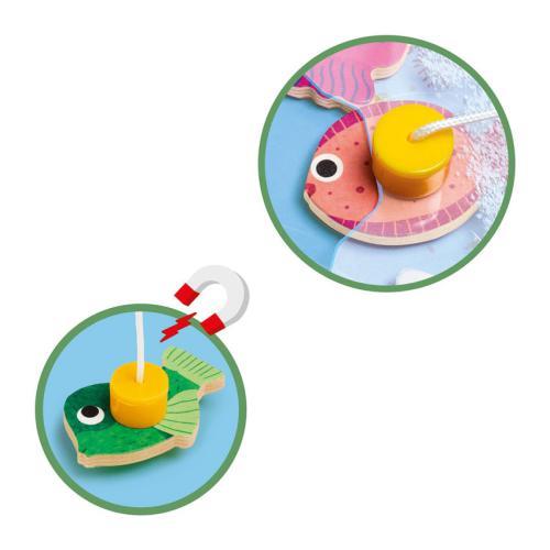 Djeco Juego de Pesca Magnético FishArtic