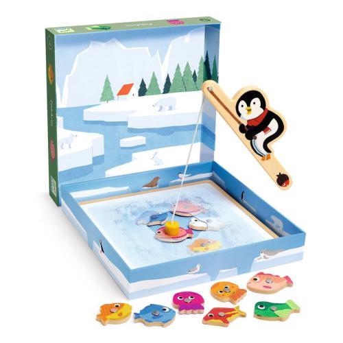 Djeco Juego de Pesca Magnético FishArtic