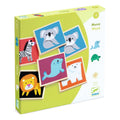 Djeco Memo wood jogo de memoria com animais