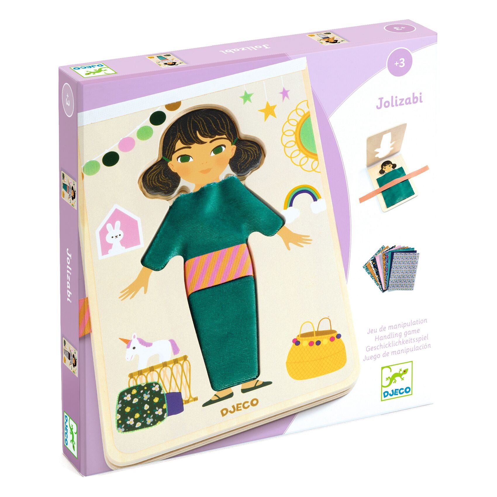 Djeco Jogo de vestir jolizabi