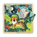 Djeco Puzzle de Madeira 15 peças - Animais da Selva