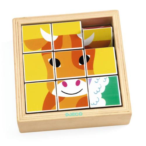 Djeco Animal Block Puzzle