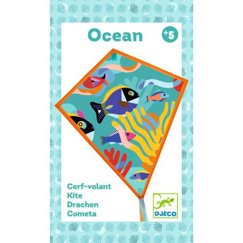 Djeco papagaio em tecido Ocean