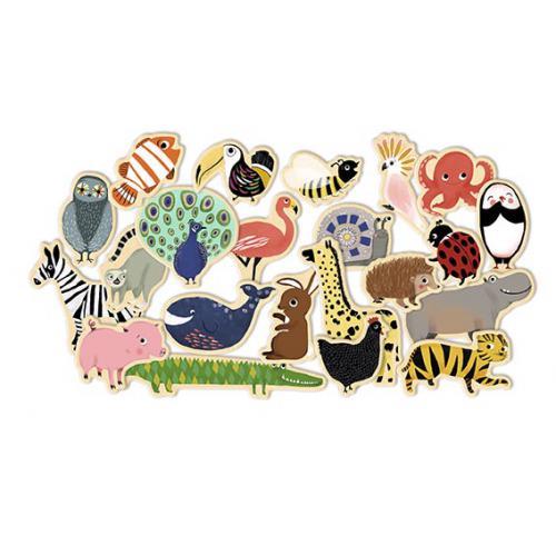Djeco Magnimo – Magnetic Animals (36 pieces)