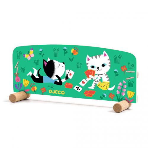Djeco table stand for playing cards