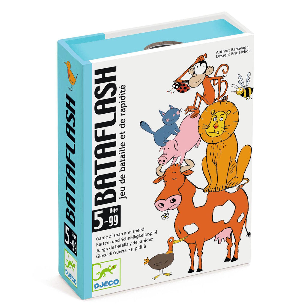 Djeco Jogo de cartas de observacao e rapidez bataflash