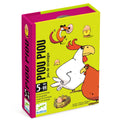 Djeco Jogo de cartas de estrategia piou piou