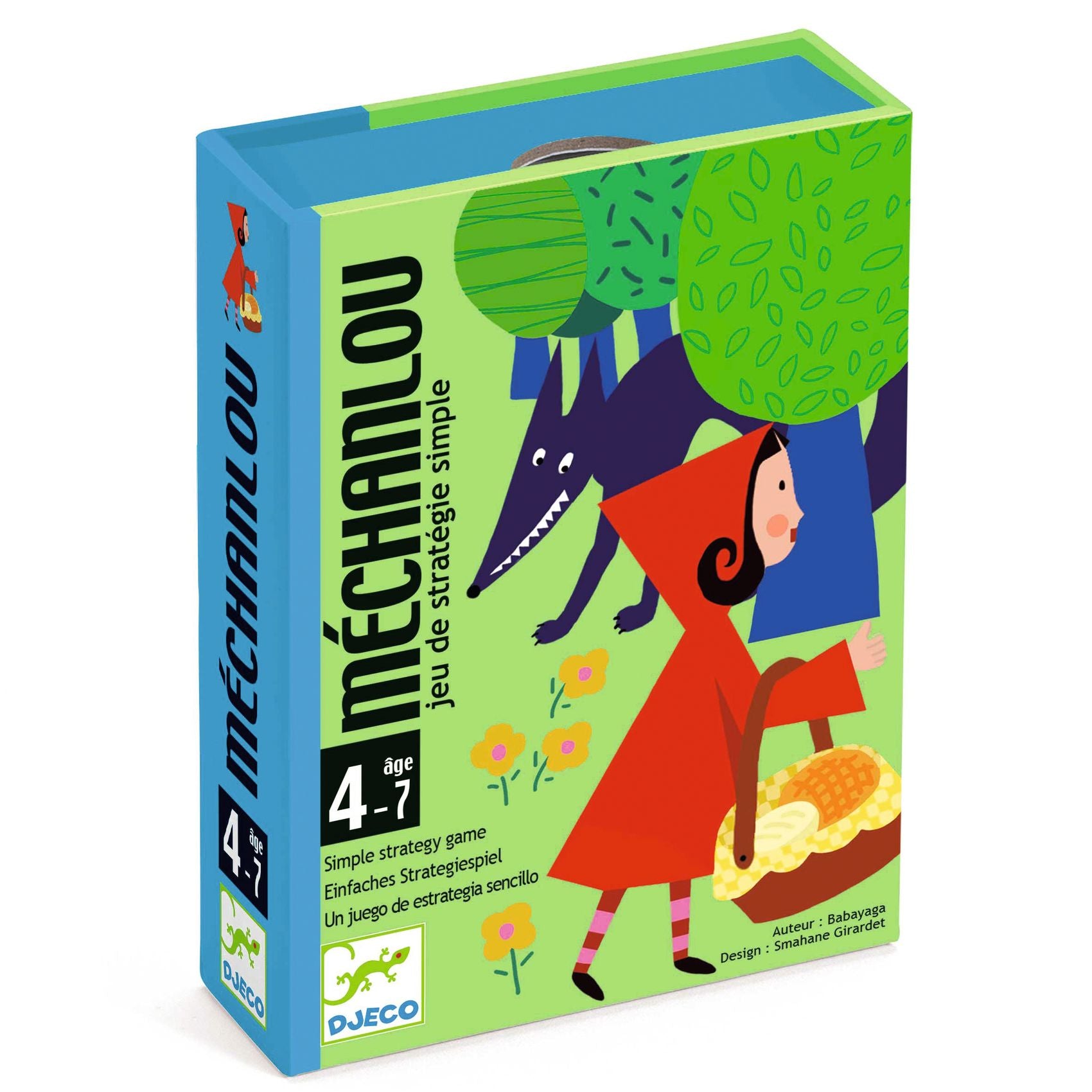 Djeco Jogo de cartas de estrategia e tactica mechanlou