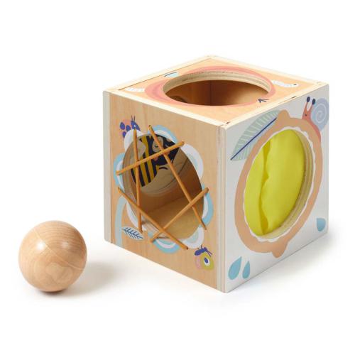 Djeco Cubo de Atividades Esconde a Bola BABYBOX