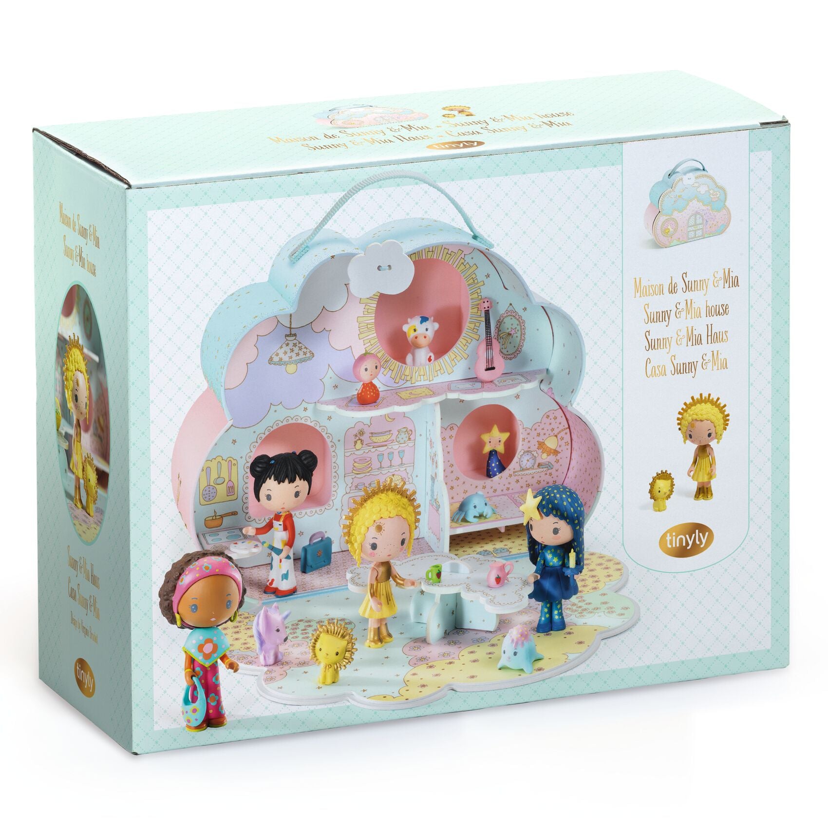 Djeco Tinyly sunny and mia house casa nuvem