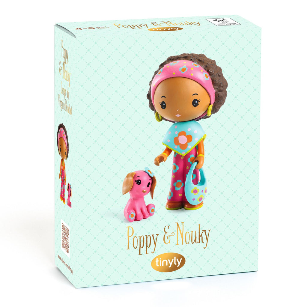 Djeco Figurinhas tinyly poppy and nouky