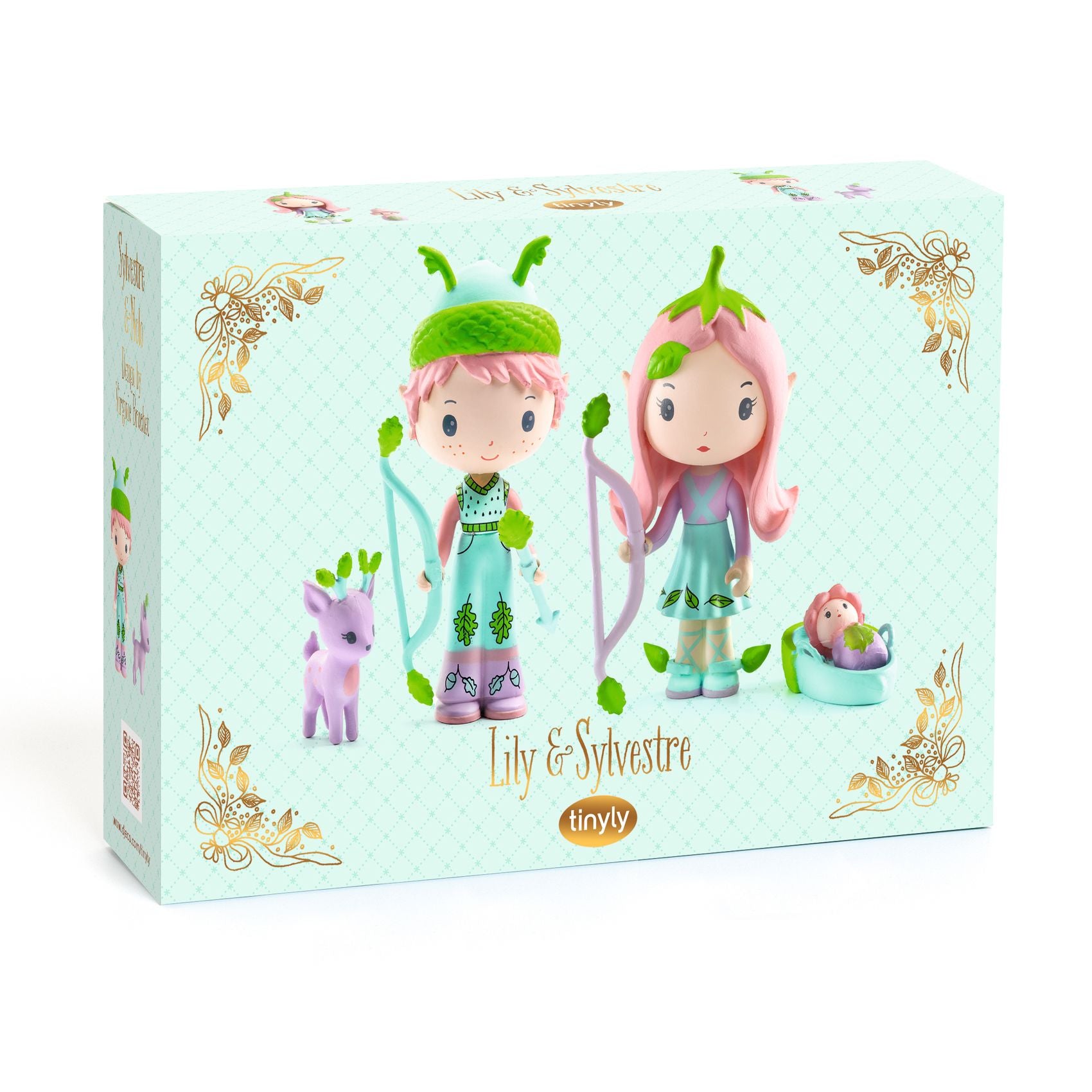 Djeco Figurinhas tinyly lily and sylvestre