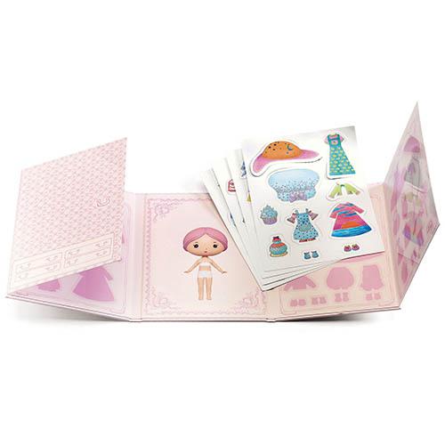 Djeco Miss Lilypink - Removable Stickers