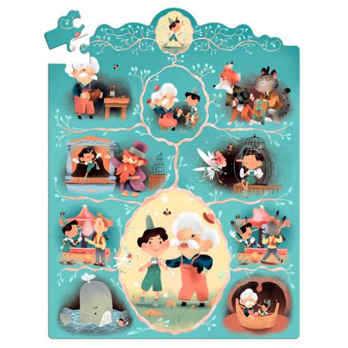 Djeco Story Puzzle 54 piezas - Pinocho