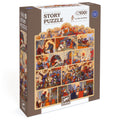 Djeco Puzzle story rei artur 100 pecas