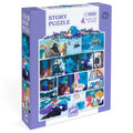Djeco Storie puzzle 100 pecas a bela e o monstro