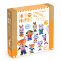 Djeco Atividades diy decora os animais familia divertida
