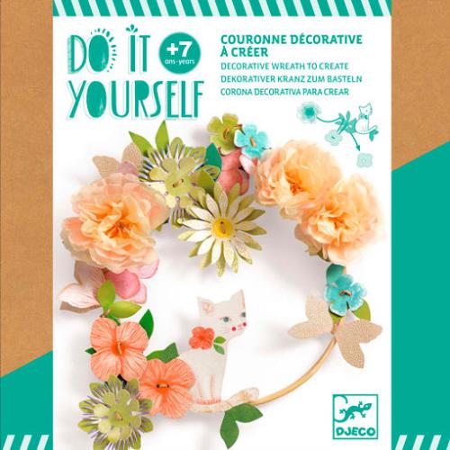 Djeco Actividades DIY Tiaras para decorar c/ flores