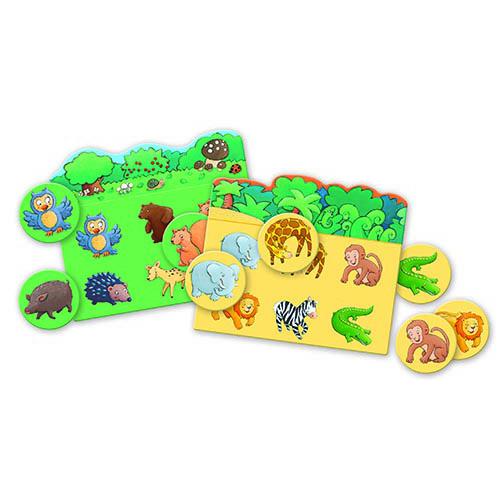 Djeco Loto and memorization game 30 pieces - Animals 