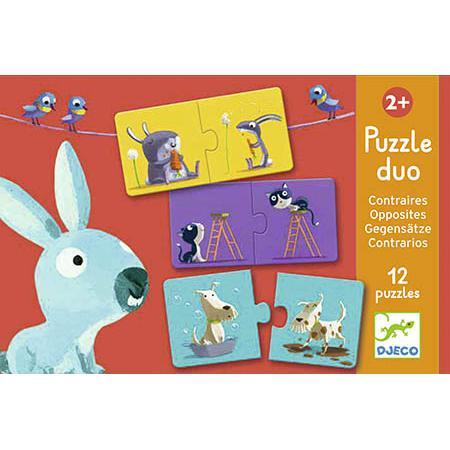 Djeco Puzzle Duo - Opposites