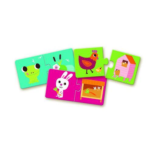 Djeco Puzzle Duo - Habitat
