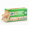 Djeco Puzzle animais pequenos e grandes
