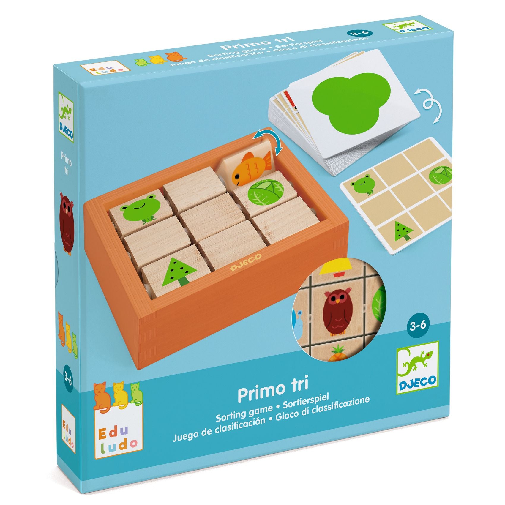Djeco Jogo de classificacao primo tri
