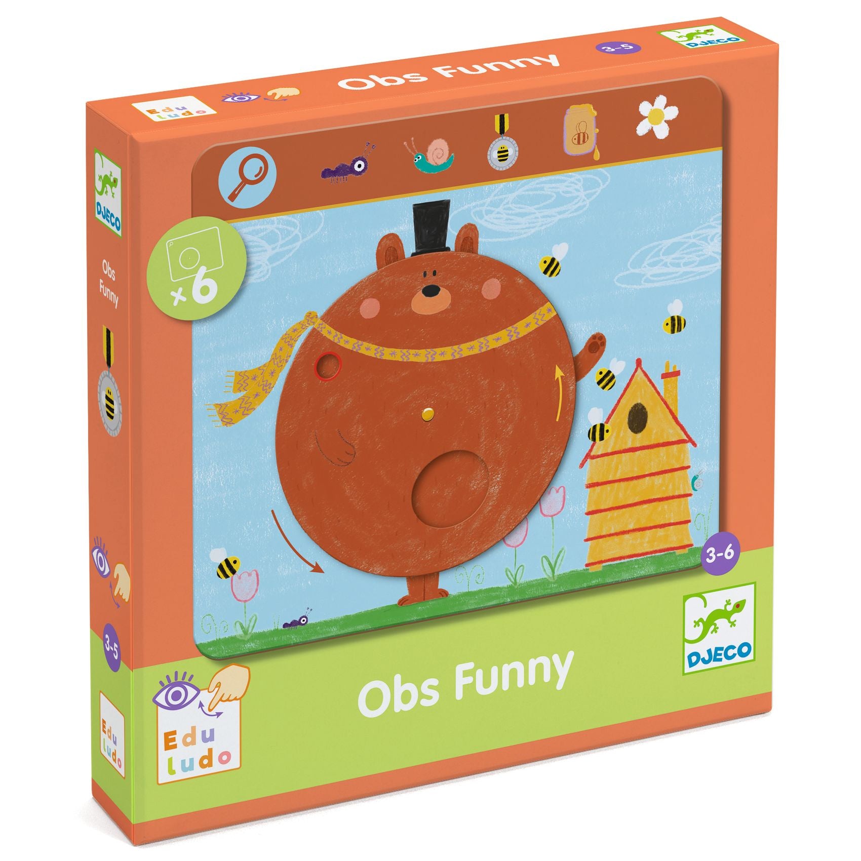 Djeco Jogo de observacao obs funny